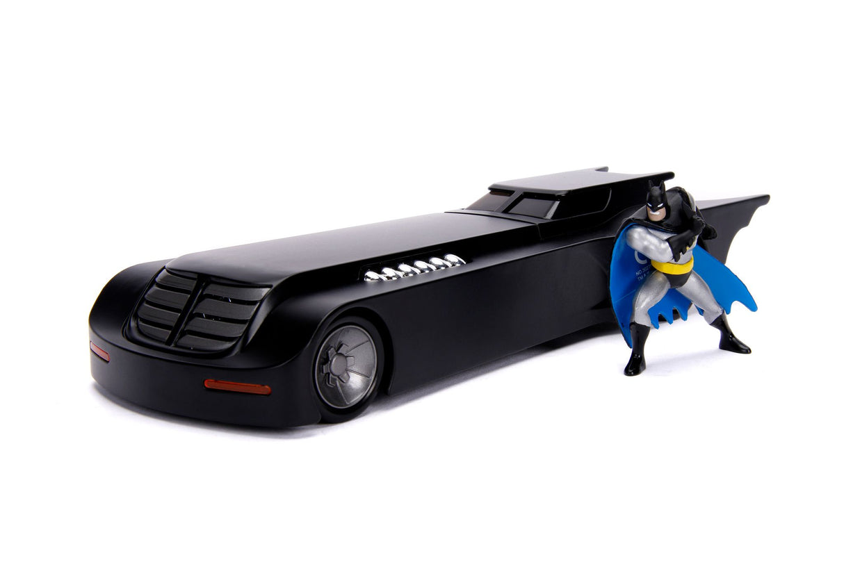Jada Die Cast Collectables - 1:24 Batman The Animated Series Batmobile with Figure