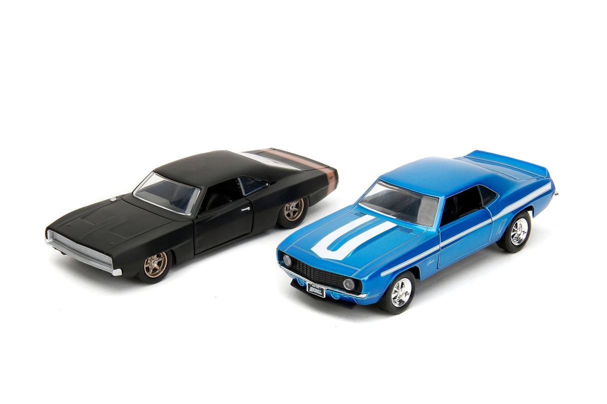 Jada Die Cast Collectables - 1:32 Fast and Furious 69 Camaro and Charger Widebody Set