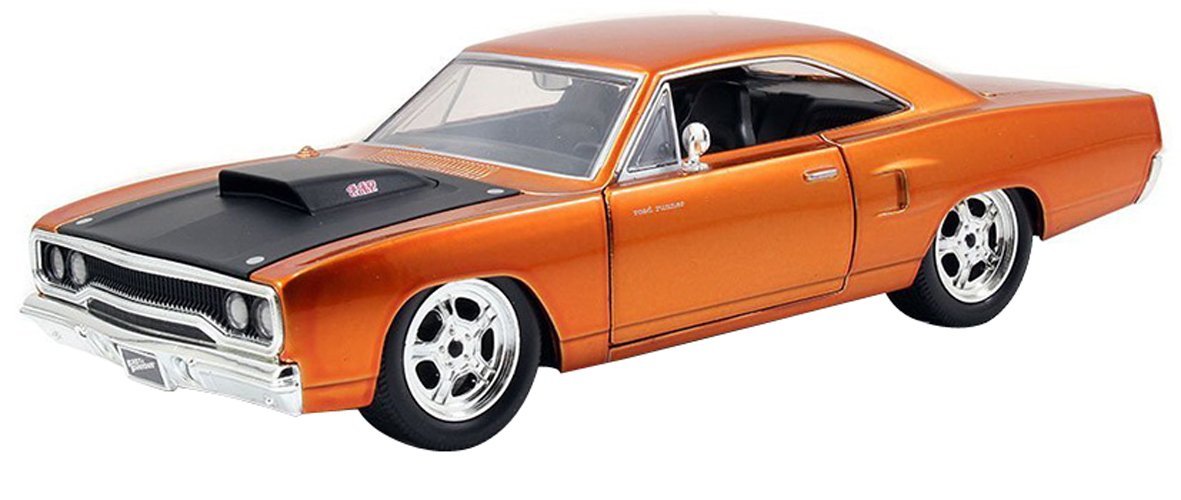 Jada Die Cast Collectables - 1:24 Fast and Furious 1970 Plymouth Roadrunner - Met.Orange