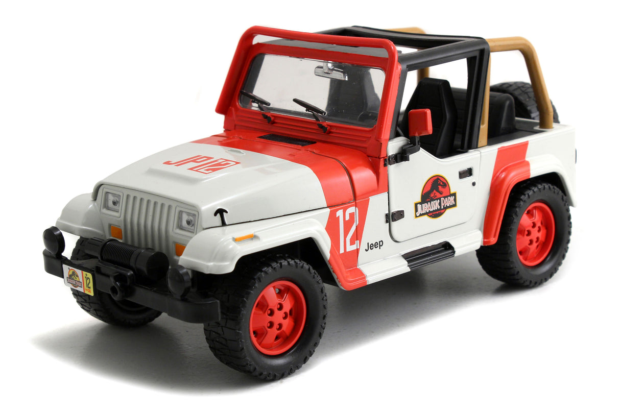 Jada Die Cast Collectables - 1:24 Jurassic World Jeep Wrangler