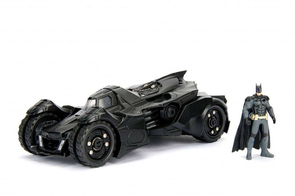 Jada Die Cast Collectables - 1:24 Arkham Knight Batmobile with Batman Figure