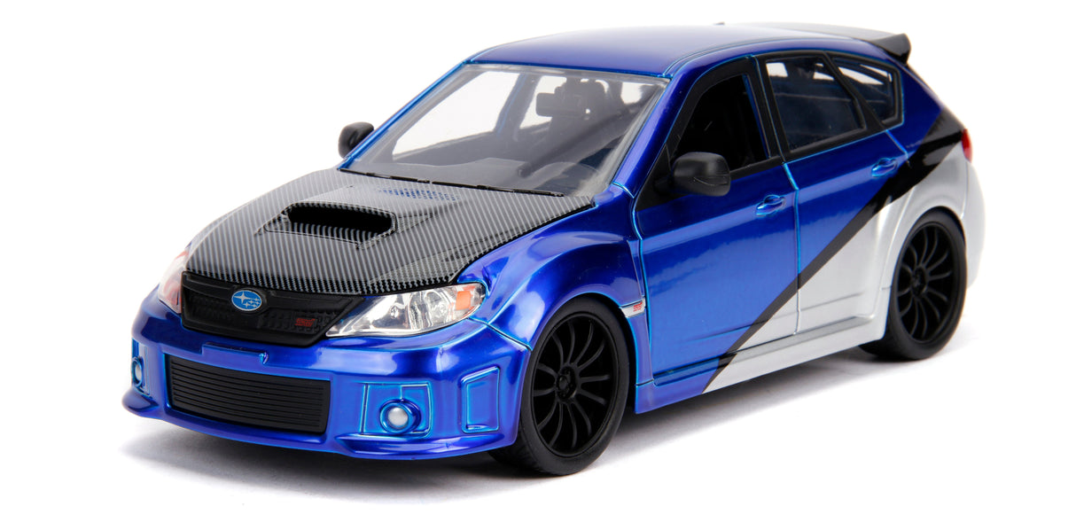 Jada Die Cast Collectables - 1:24 Fast and Furious Brians Subaru WRX Sti