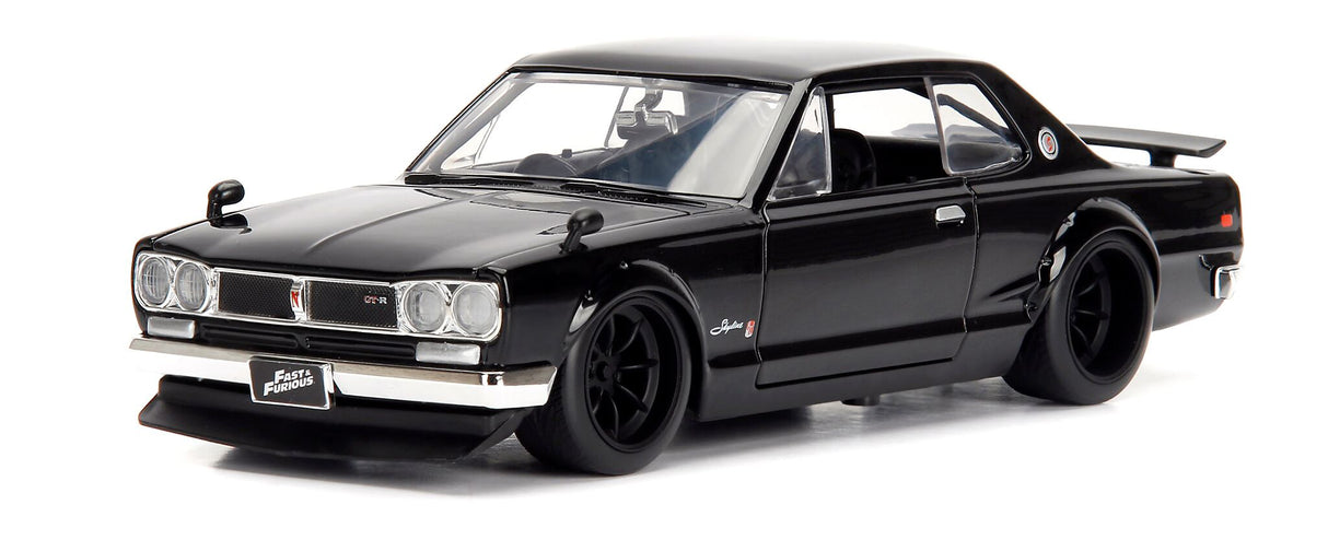 Jada Die Cast Collectables - 1:24 Fast and Furious Brians Skyline 2000 GT-R