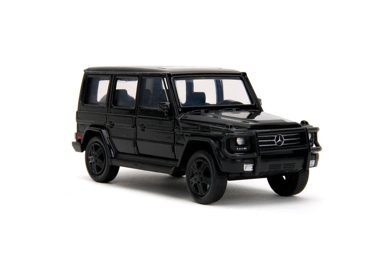 Jada Die Cast Collectables - 1:32 Pink Slips Mercedes Benz G Class 4X4 - Glossy Black