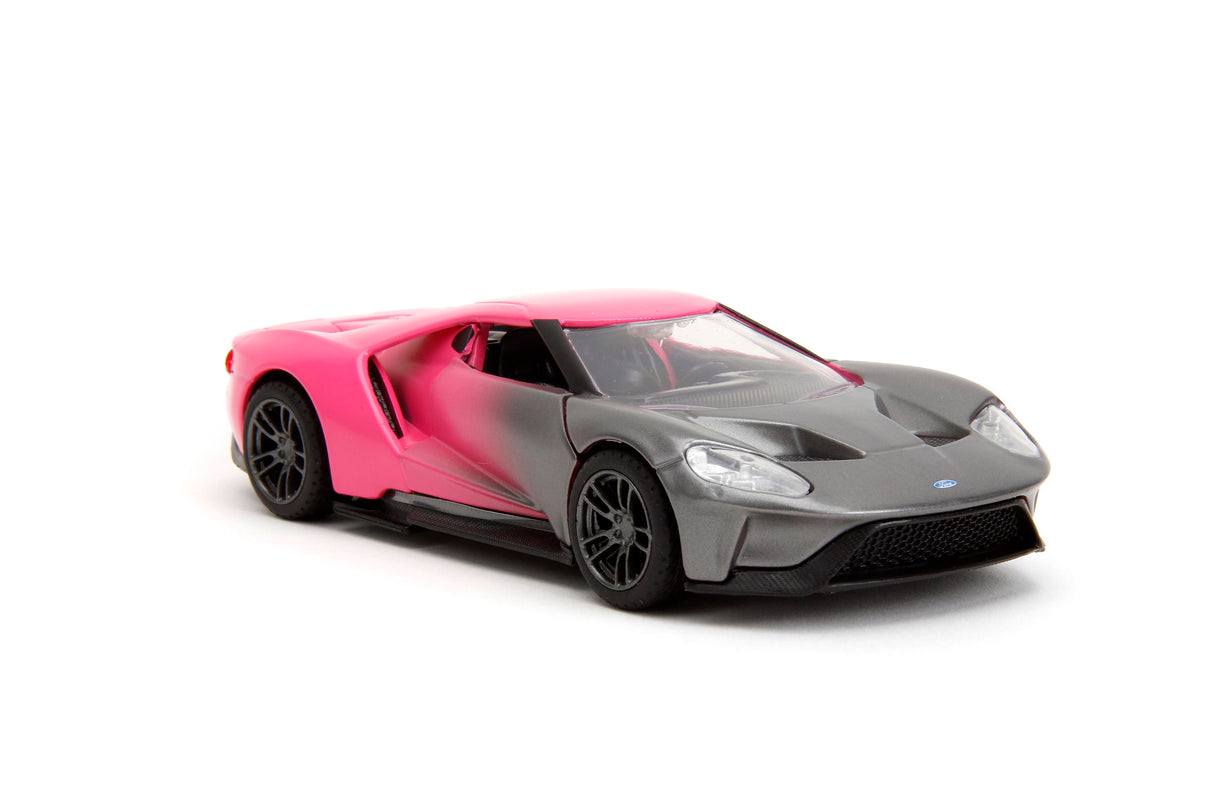 Jada Die Cast Collectables - 1:32 Pink Slips 2017 Ford GT - Glossy Gun Metal