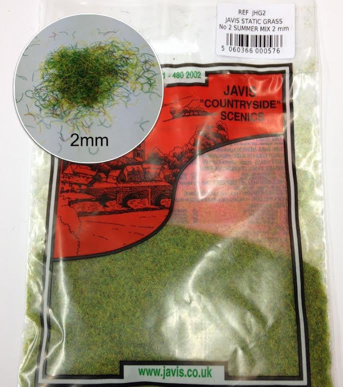 Javis JHG2 Static Hairy Grass No 2 Summer Mix 2mm