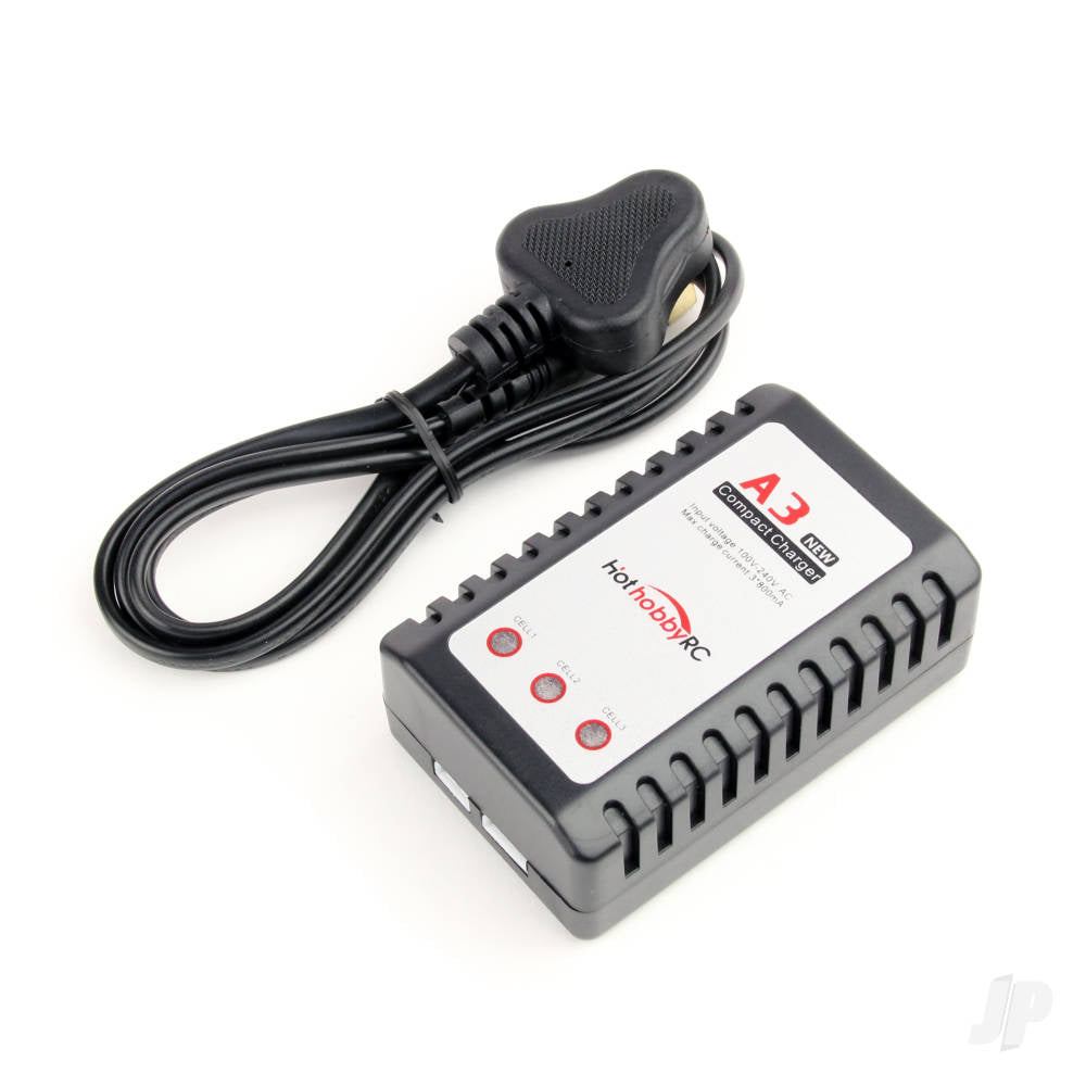 2S / 3S Balance Charger & UK Plug AC Power Cable