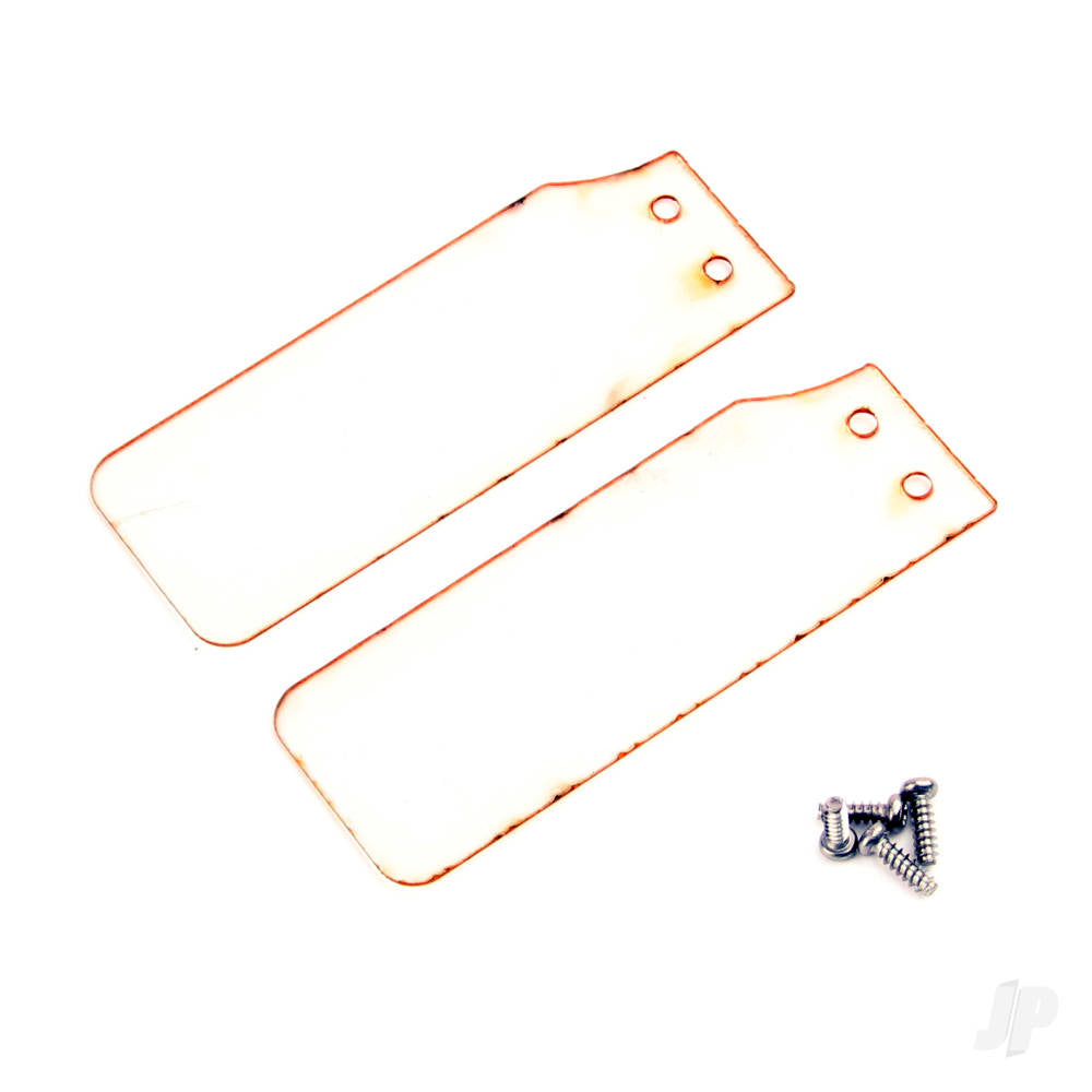 Rescue Rudder PVC Plate with Screws (2 pcs)