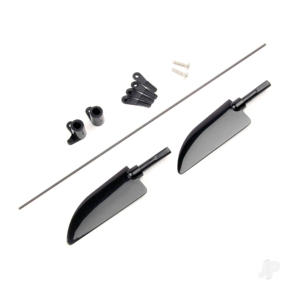 ABS Rudder (2 pcs) & Rudder Linkage Set