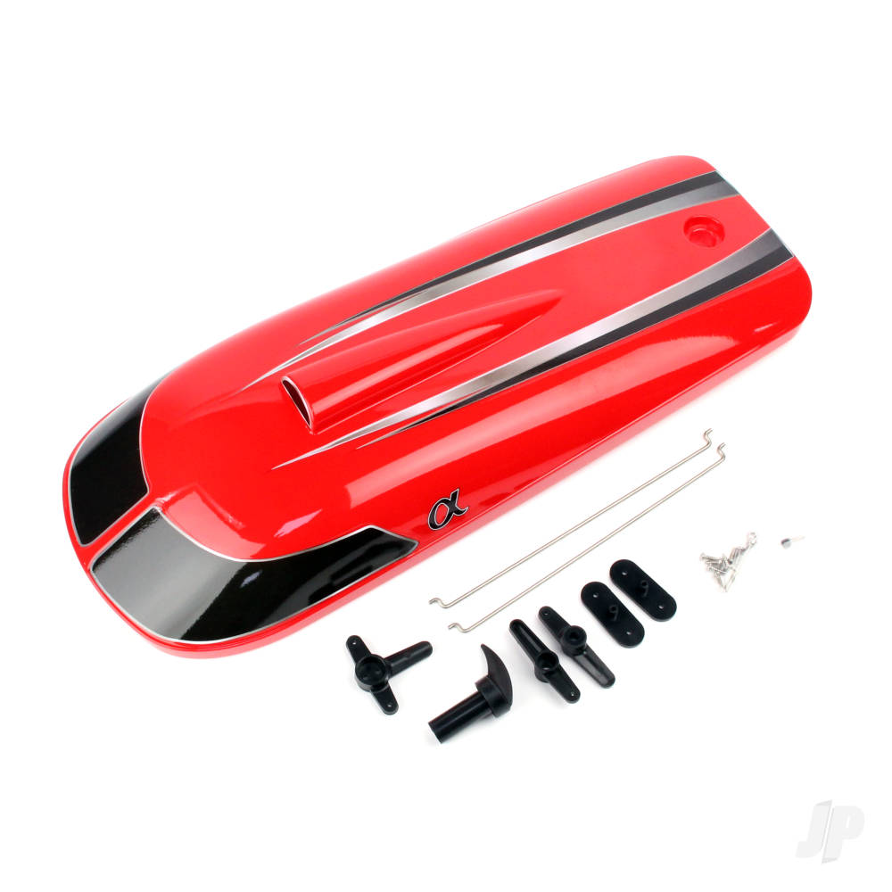 Red Colour Hatch with Decals & Painting