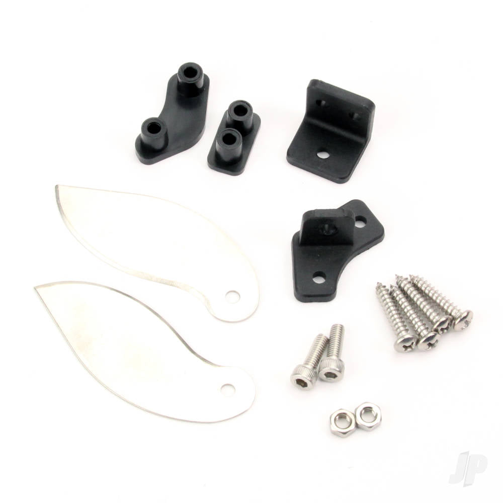 Stainless Steel Turn Fins & Plastic Stand Set