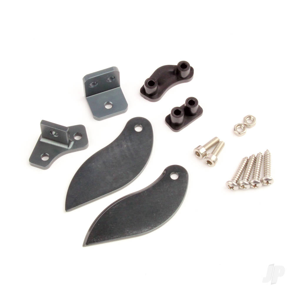 CNC Aluminium Alloy Turn Fins & Stand Set (Upgrade Metal Part)