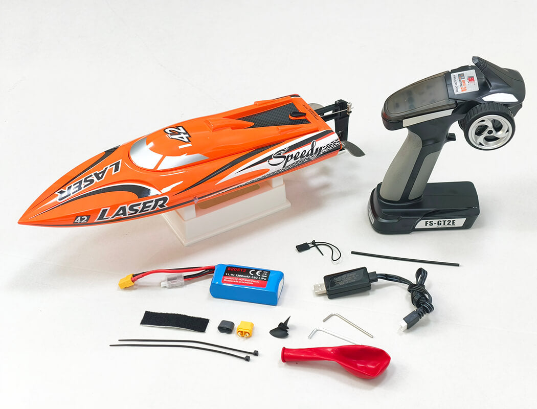 JOYSWAY LASER 42 DEEP VEE RTR BRUSHLESS RACING BOAT 420MM V2 - Pre Order - Expected Soon