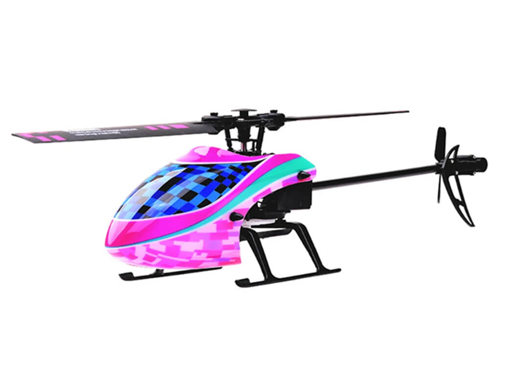 KOOTAI F03 4CH SINGLE BLADE FLYBARLESS HELICOPTER PURPLE/BLUE