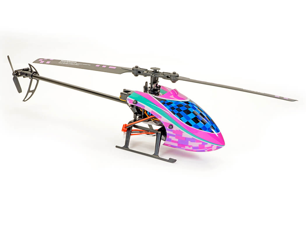 KOOTAI F03 4CH SINGLE BLADE FLYBARLESS HELICOPTER PURPLE/BLUE