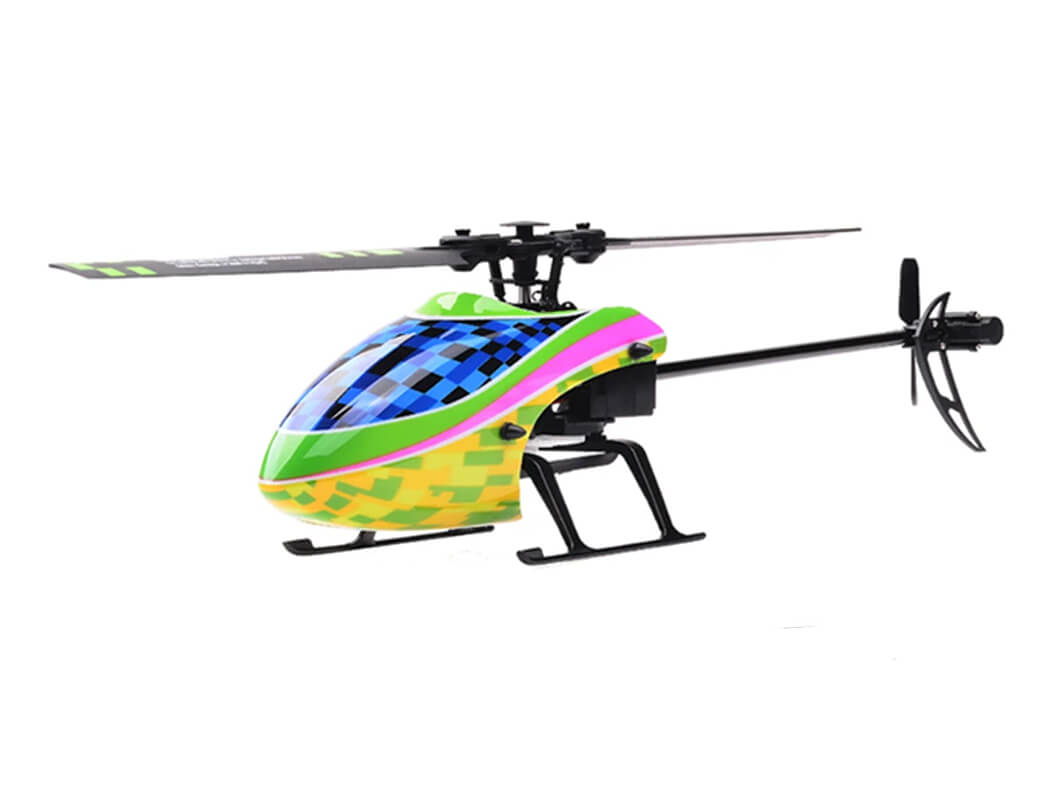KOOTAI F03 4CH SINGLE BLADE FLYBARLESS HELICOPTER YELLOW/GREEN