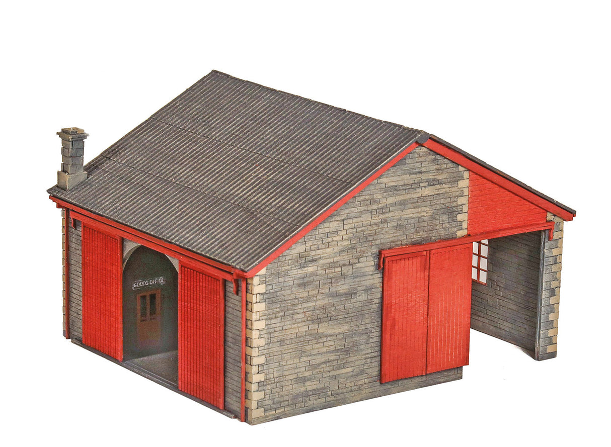 PECO L/S TT:120 Kit GWR Goods Shed