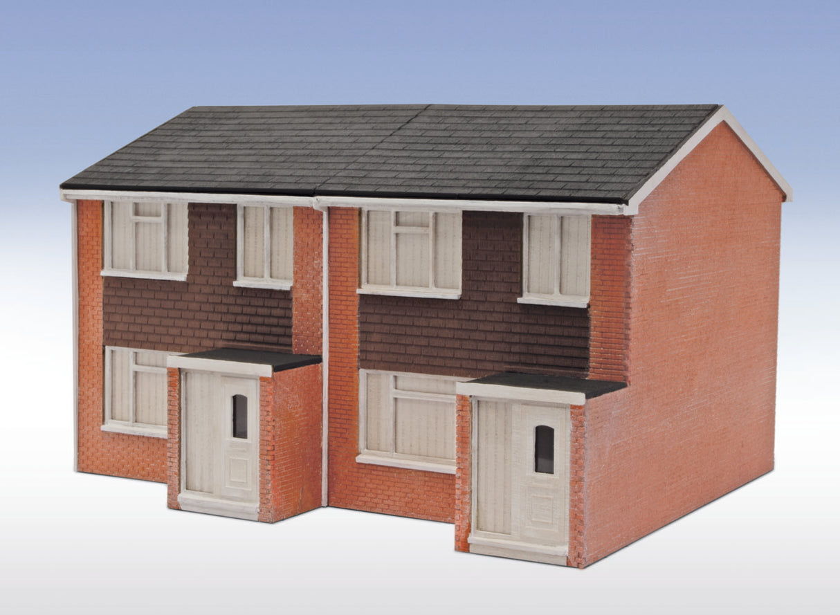 PECO Lineside OO/HO 1960s House complete - Laser Cut Kit