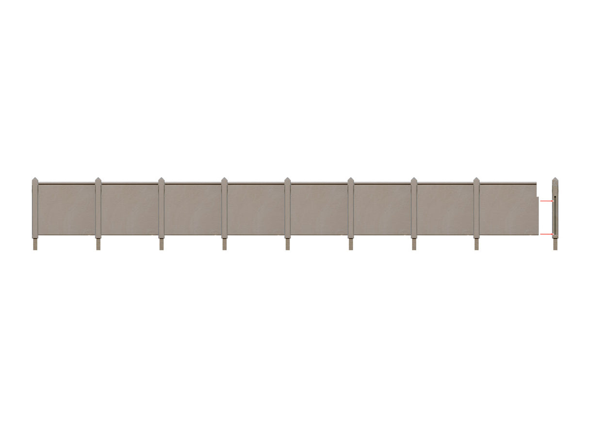 Concrete FencingSR Type33per pack