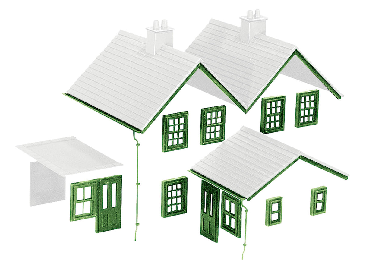 Kit 1 Windows Doors Gutters Downpipes etc.