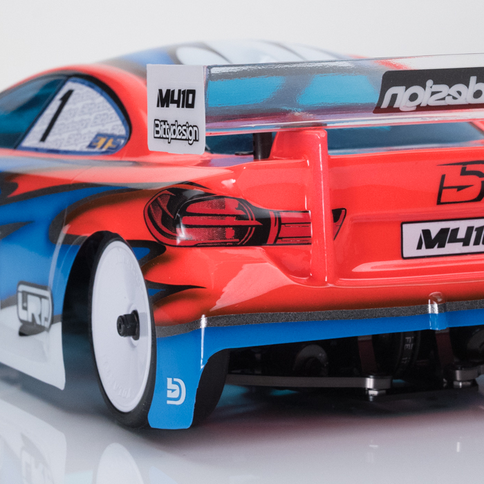 Bittydesign Body shell M410 1/10 TC 190mm body (Light) - Clear