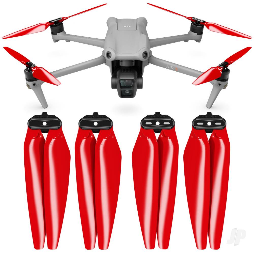 DJI Air 3 STEALTH Upgrade Propellers - x4 Red
