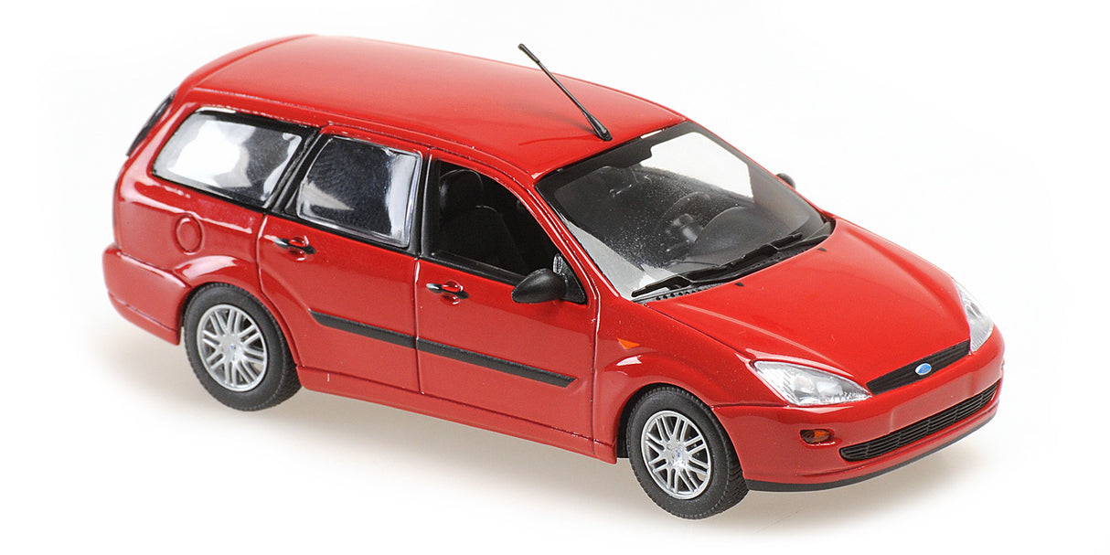 Maxichamps Die Cast Collectables - 1:43 1998 Ford Focus Turnier Red
