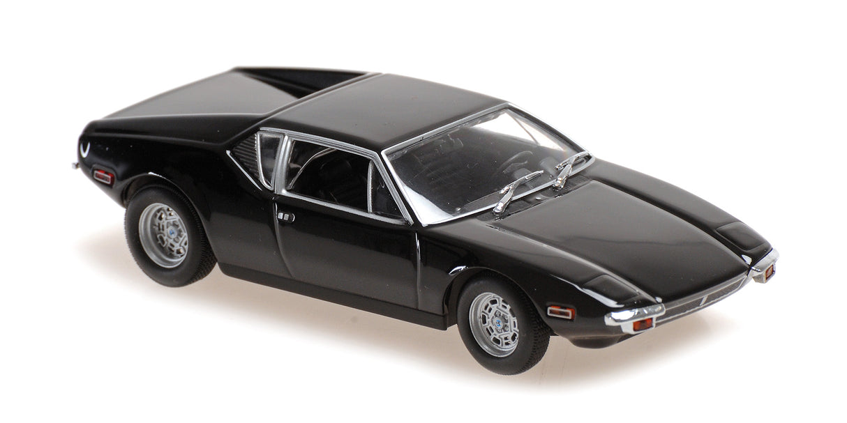 Maxichamps Die Cast Collectables - 1:43 1972 Detomaso Pantera Black