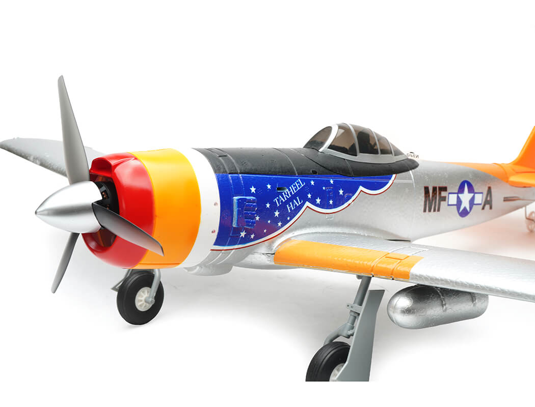 MO-FLY A84 SILVER/ORANGE 690MM 6CH 3D/6G WITH 6-AXIS GYRO RTF