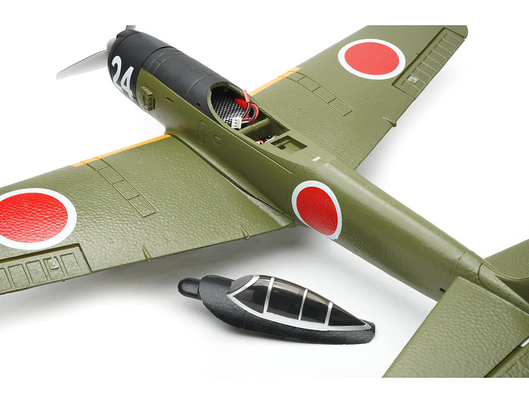 MO-FLY NAKAJIMA KI-84 690MM 6CH 3D/6G WITH 6-AXIS GYRO RTF