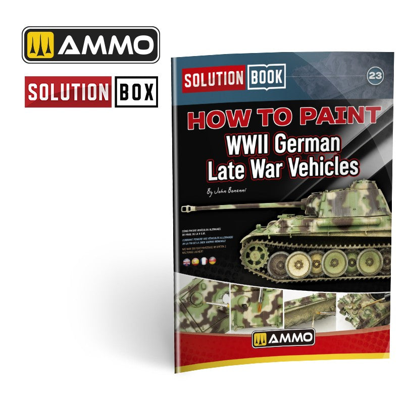MIG6529 SOLUTION BOOK 23 - How to Paint WWII German Late-War Vehicle