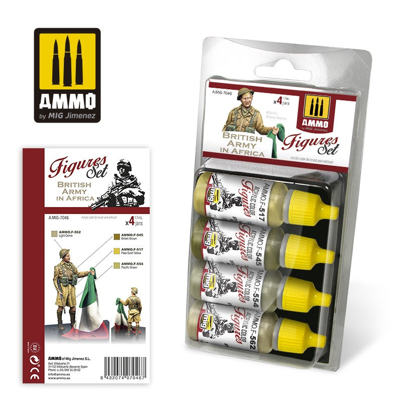 British Army in Africa Paint Set