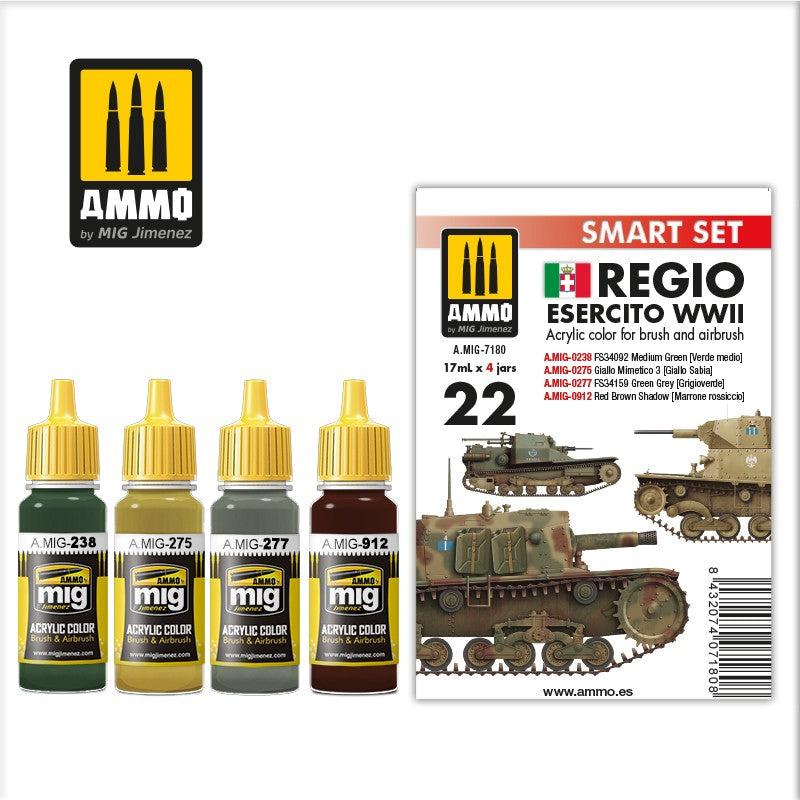 REGIO ESERCITO WWII PAINT SET