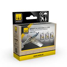 MIG Bright Aluminum Colours Set 0f 3