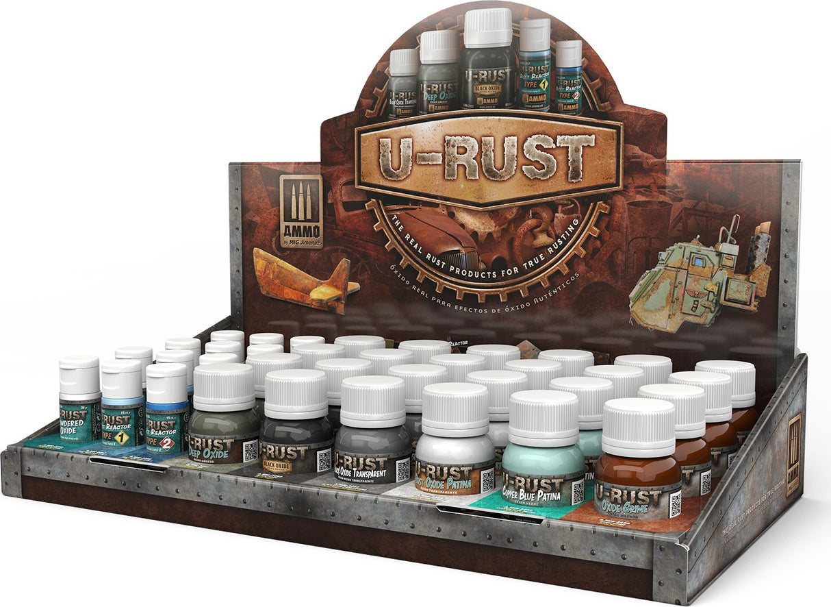 U-RUST DISPLAY (9 x 4 UDS)