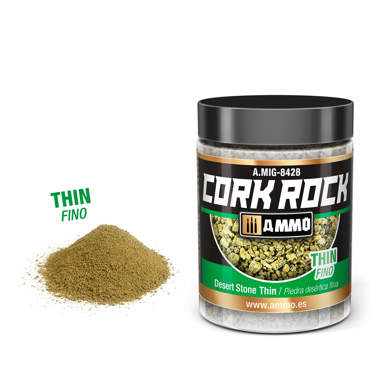 CREATE CORK Desert Stone Thin (Jar 100mL)