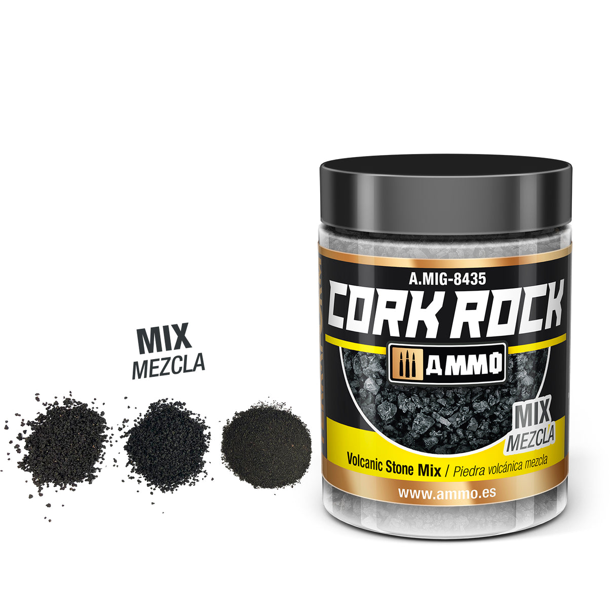 CREATE CORK Volcanic Rock Mix (Jar 100mL)