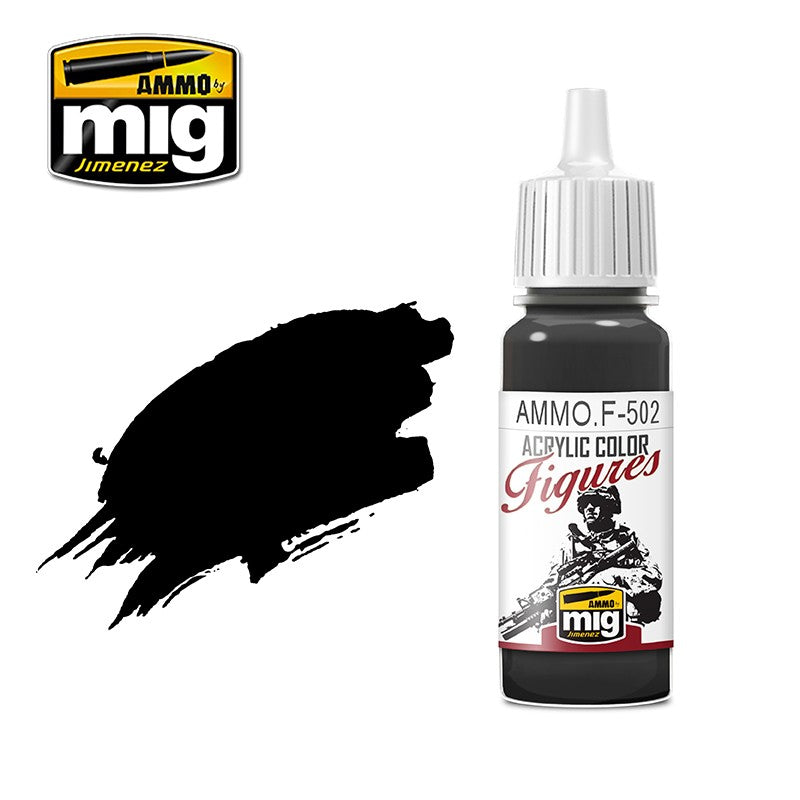 FIGURE PAINT OUTLINNING BLACK