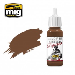 FIGURE PAINT RED BROWN