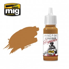 FIGURE PAINT RUST OCHRE