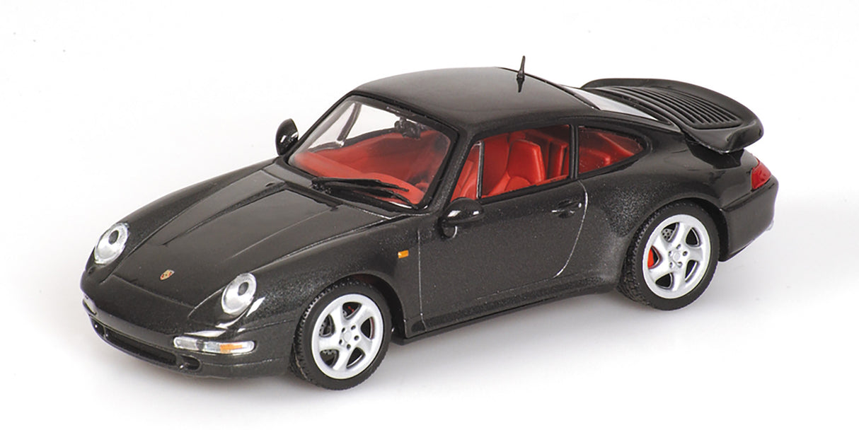 Minichamps Die Cast Collectables - 1:12 1995 Porsche 911 (993) Turbo Silver