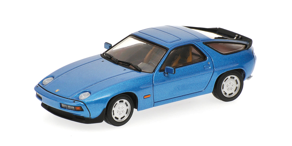 Minichamps Die Cast Collectables - 1:87 1979 Porsche 928 S Blue Metallic