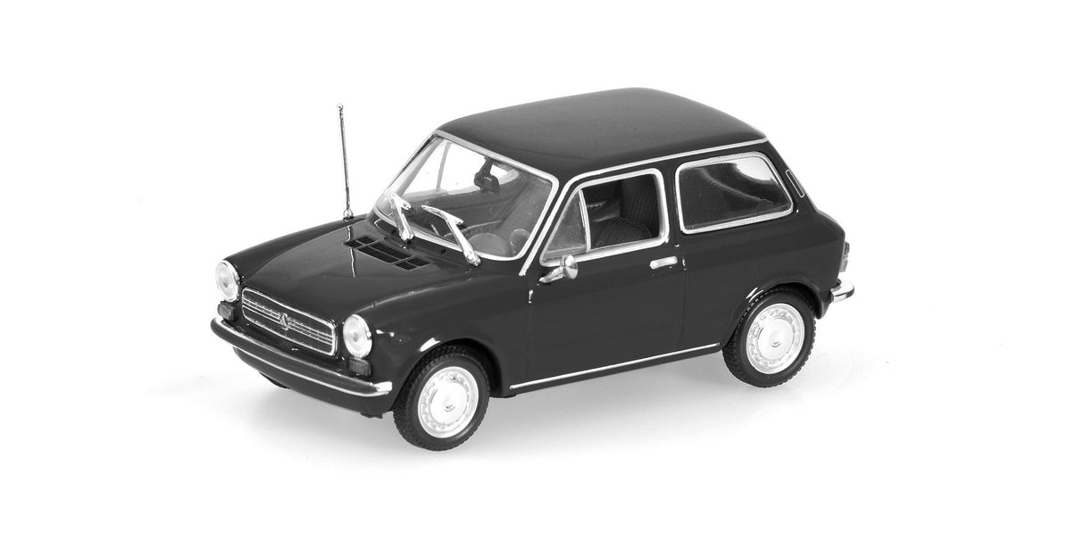 Minichamps Die Cast Collectables - 1:87 1974 Autobianchi A112 Black