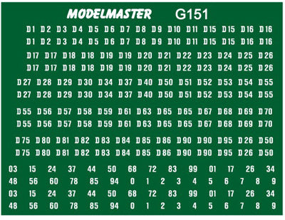 O GAUGE DIESEL LOCO NUMBERS PRE 1964 FOR GREEN LOCOS