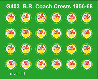 OO GAUGE BR COACH LETTERING