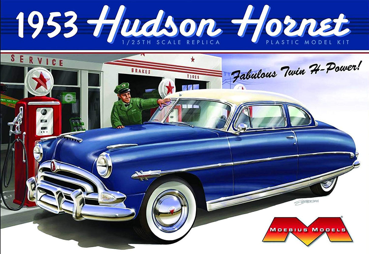 Moebius Models Model Kits - 1:25 1953 Hudson Hornet Kit