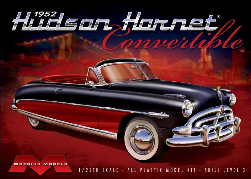 Moebius Models Model Kits - 1:25 1952 Hudson Hornet Convertible Kit