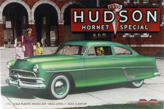 Moebius Models Model Kits - 1:25 1954 Hudson Hornet Special Kit