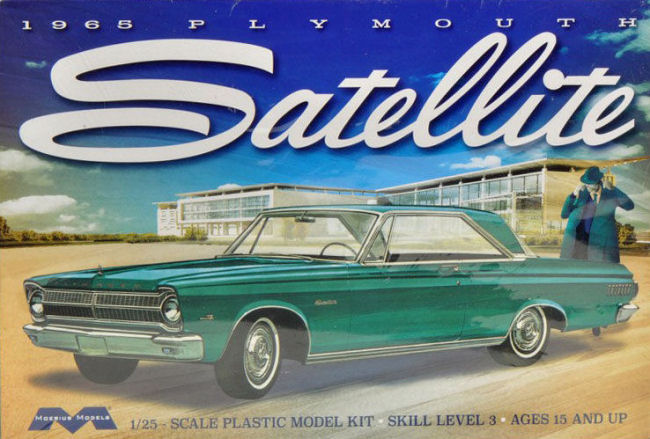 Moebius Models Model Kits - 1:25 1965 Plymouth Satellite Kit