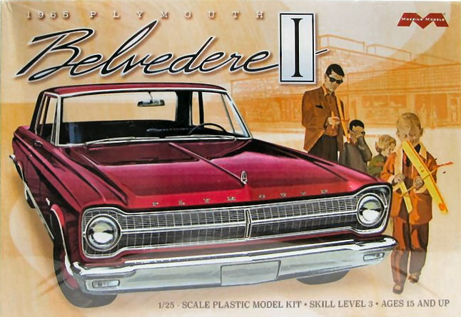 Moebius Models Model Kits - 1:25 1965 Plymouth Belvedere Kit